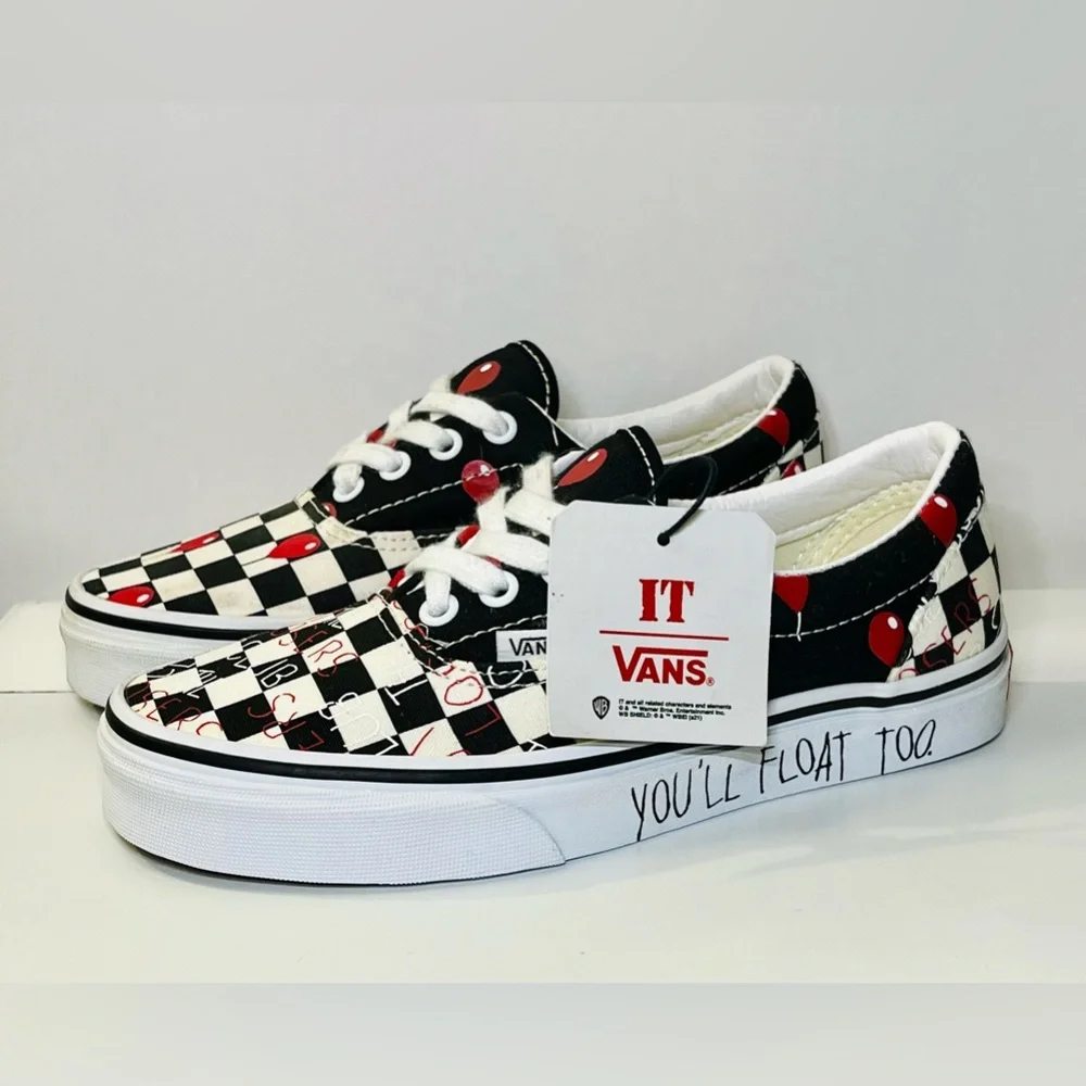 Vans x IT House Of Terror Pennywise LIMITED EDITION Skate Shoes